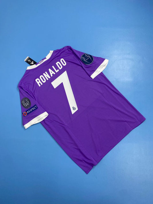 Real Madrid 2016-2017 UEFA Purple Jersey