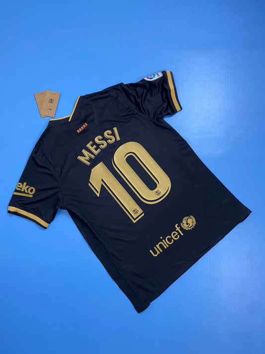 FC Barcelona 2020/2021 Football jersey Away Black Soccer kit
