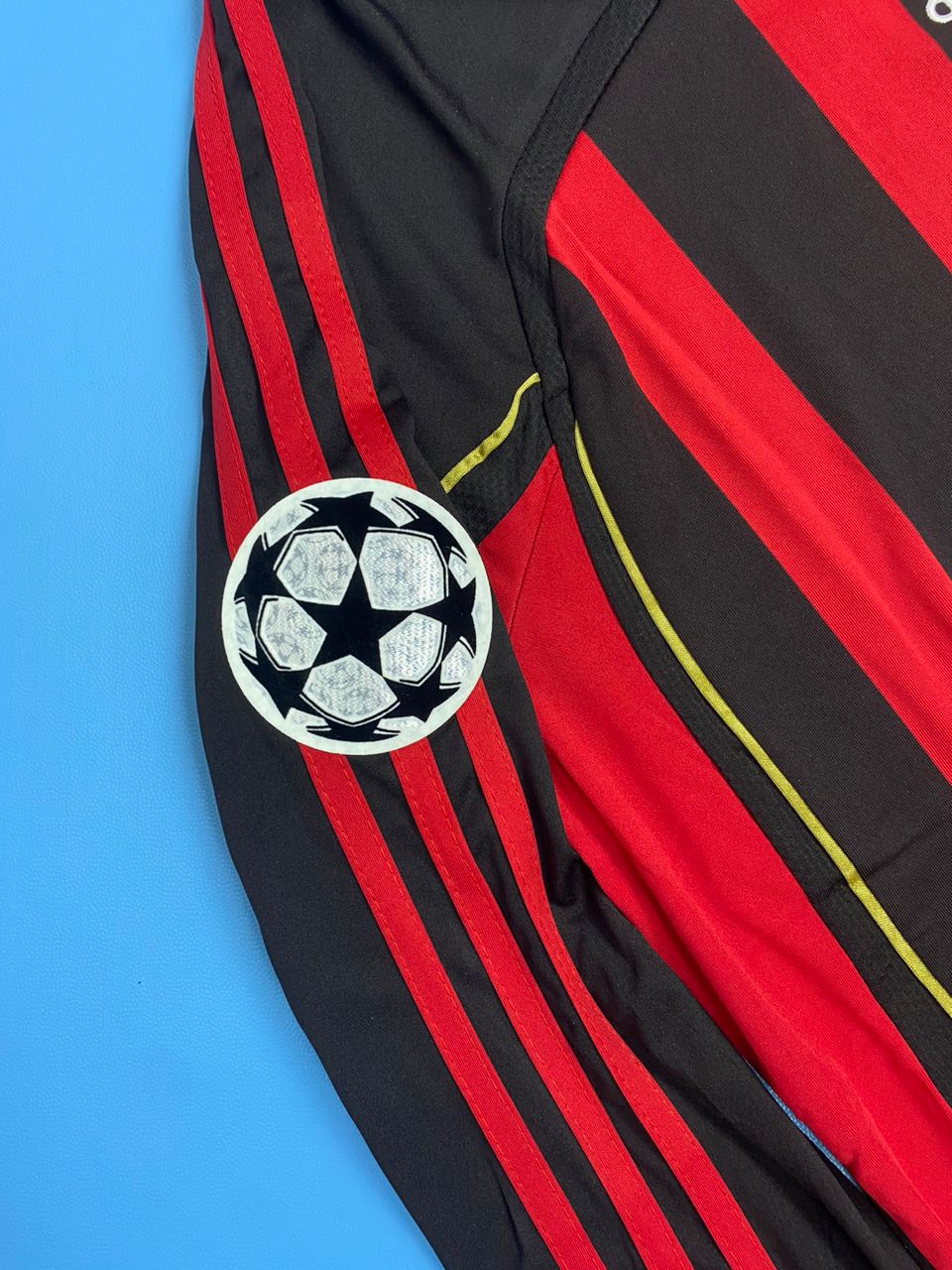 AC Milan 2006/2007 UCL Home Retro Vintage - Ricardo Kaka #22 Mens Jersey