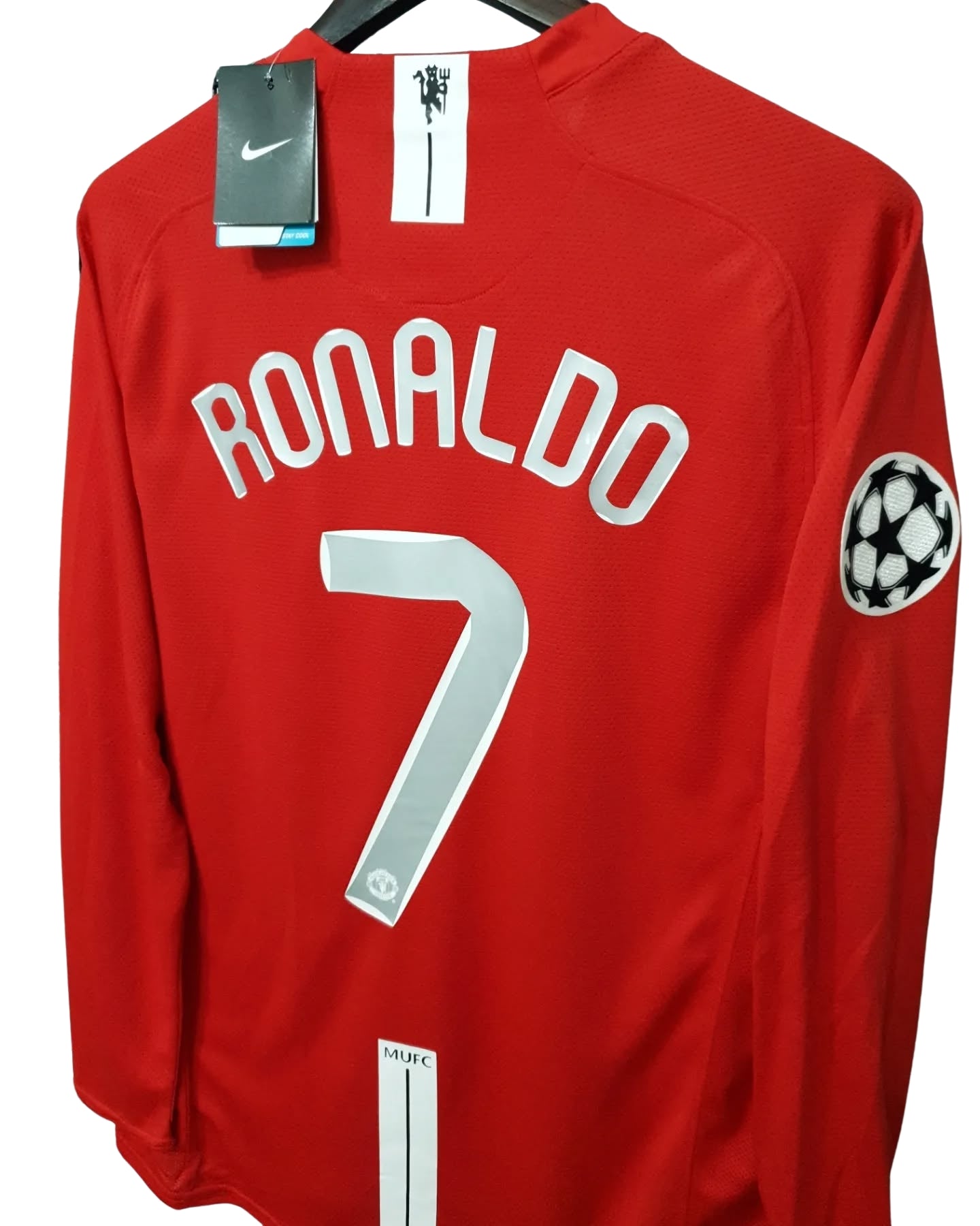 Manchester United 2008 UCL Final - Cristiano Ronaldo #7 Red Jersey