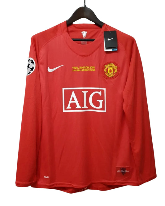 Manchester United 2008 UCL Final - Cristiano Ronaldo #7 Red Jersey