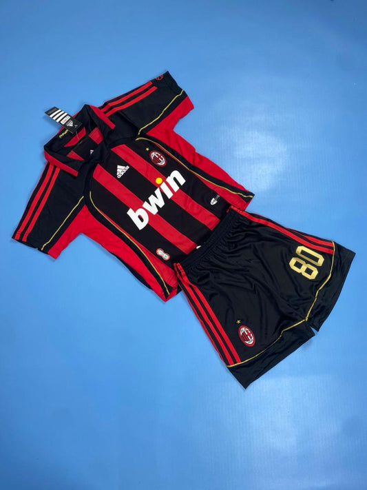 Ronaldinho 80 AC Milan 2008/09 Kids Youth Kit Size