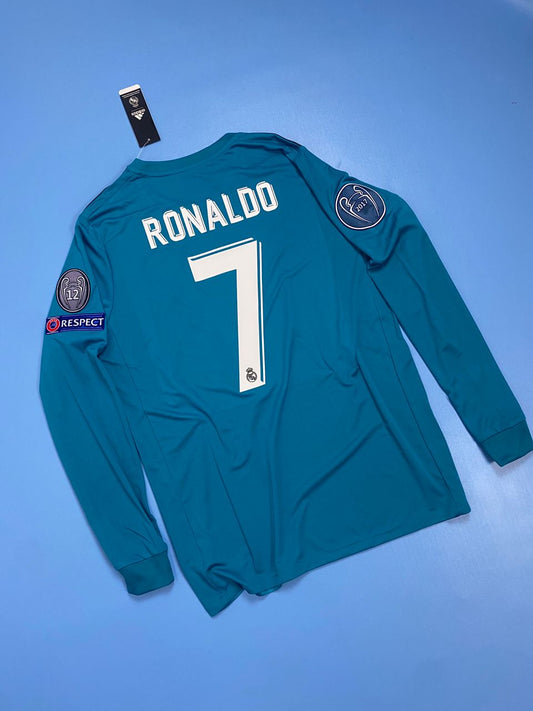 Real Madrid Champions League 2017/2018 - Ronaldo #7 Jersey