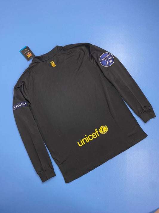 FC Barcelona 2011/2012 UEFA Champions League away Black Jersey