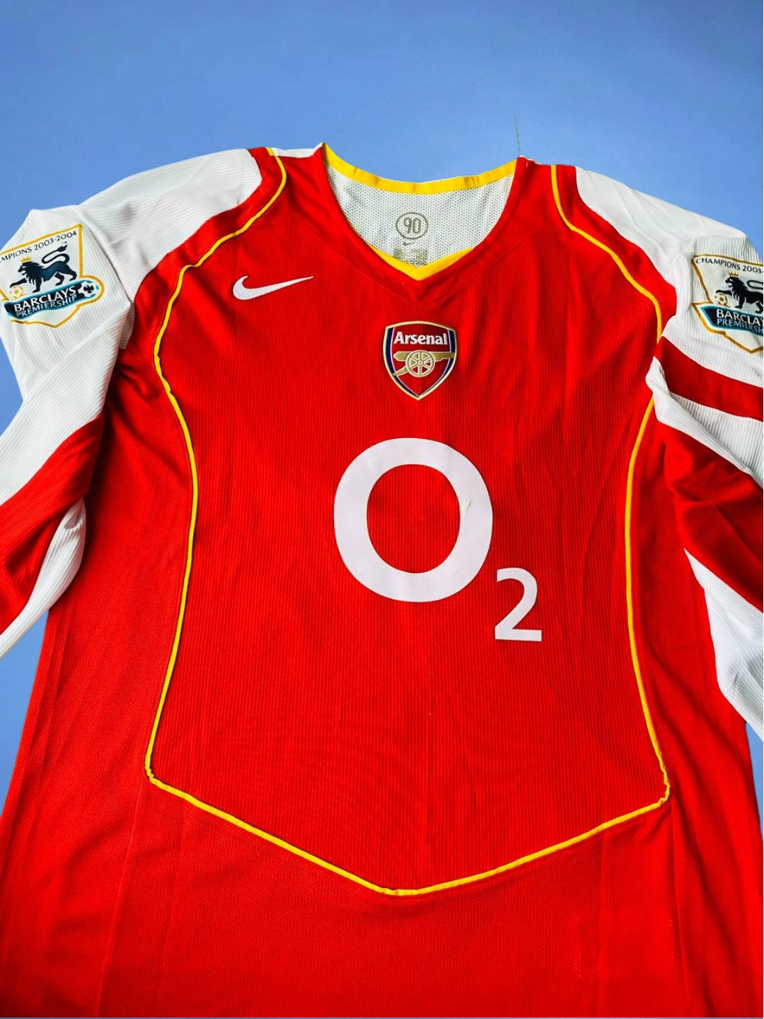 Arsenal Retro Long Sleeve Football Jersey - Thierry Henry
