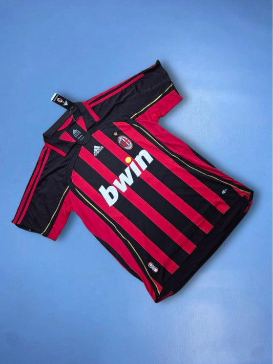 AC Milan 2006/2007 Home Champions League Jersey