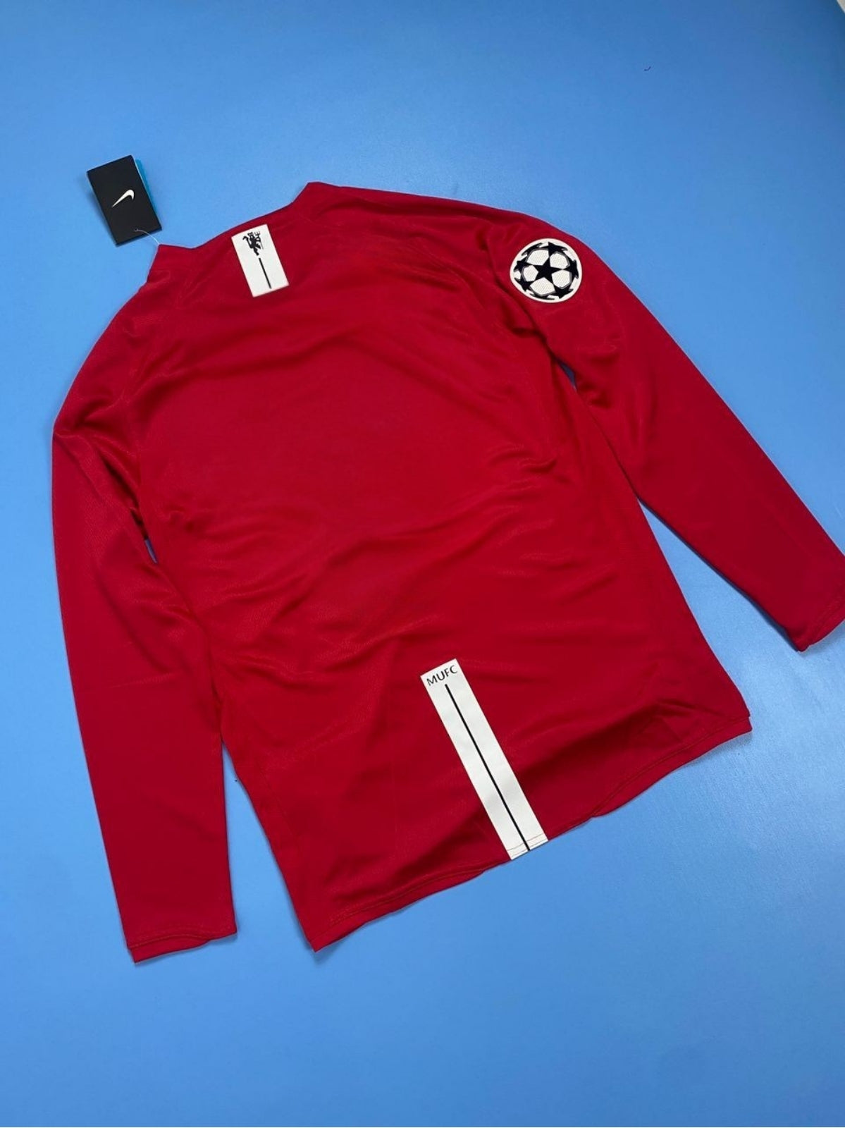 Manchester United 2008 Red Jersey UCL Final Kit