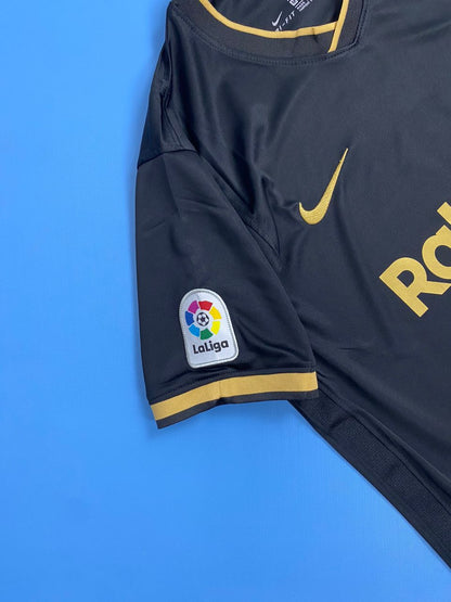 FC Barcelona 2020/2021 Football Shirt Away Black Soccer - Messi #10 Mens Jersey