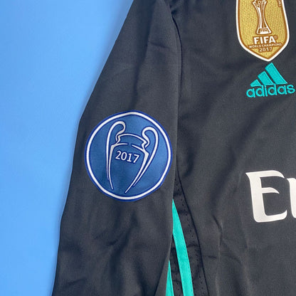 Real Madrid Away Jersey 2017 Long Sleeve - Cristiano Ronaldo #7 Mens