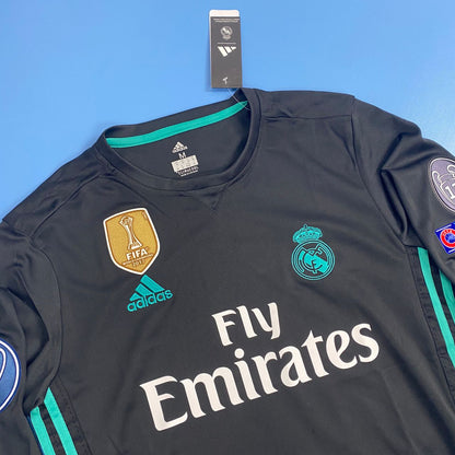 Real Madrid Away Jersey 2017 Long Sleeve - Cristiano Ronaldo #7 Mens