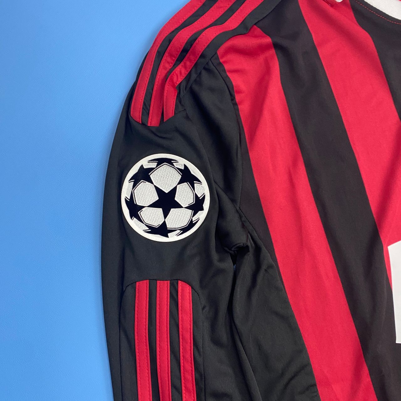 AC Milan 2009/2010 Home Football Shirt Soccer Jersey - David Beckham #32 Mens