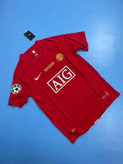 Manchester United 2008 Jersey UCL Final Home Shirt - Cristiano Ronaldo #7