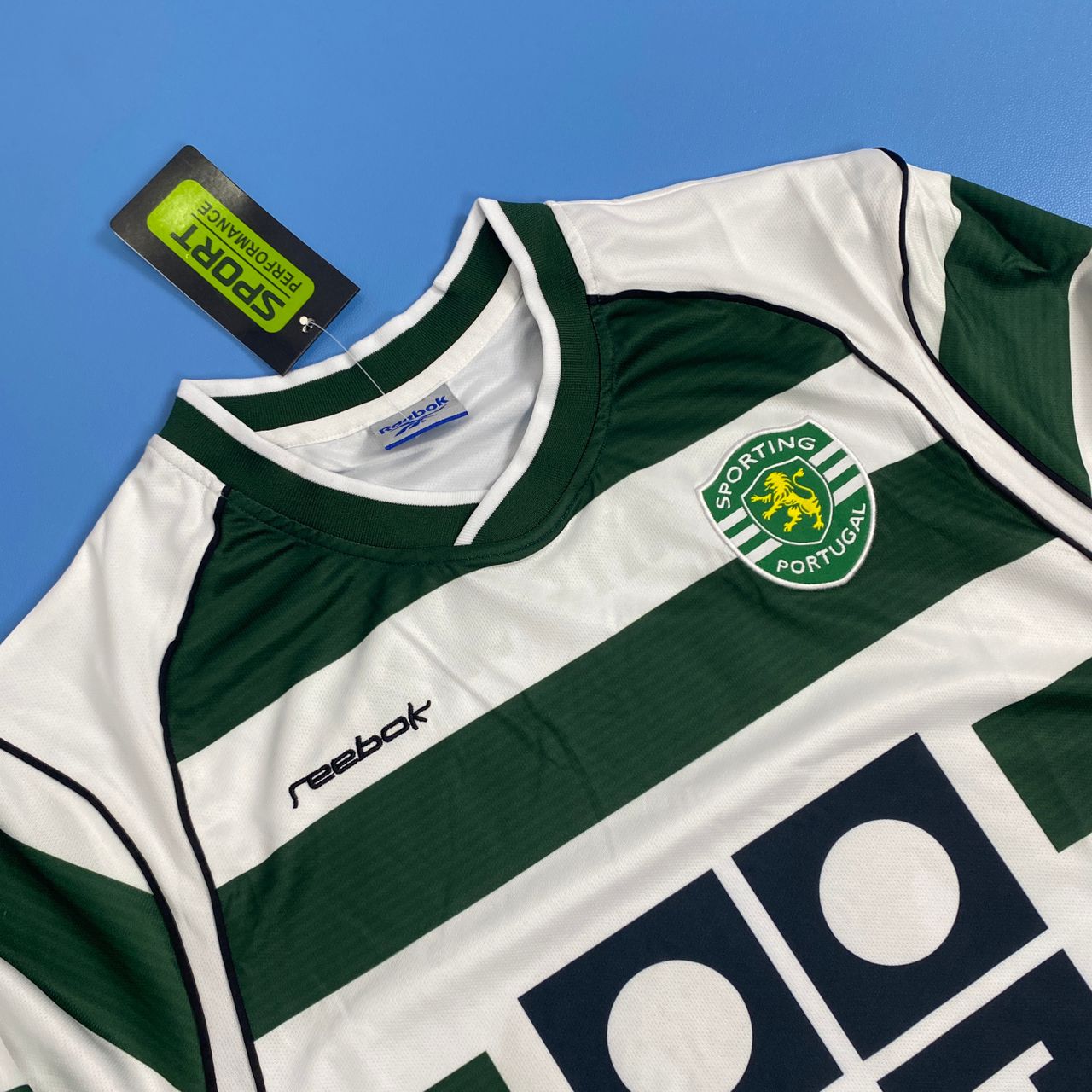 Sporting CP 2002/2003 Home Jersey - Ronaldo #28 Mens