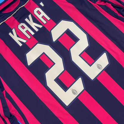 AC Milan 2006/2007 UCL Home Retro Vintage - Ricardo Kaka #22 Mens Jersey