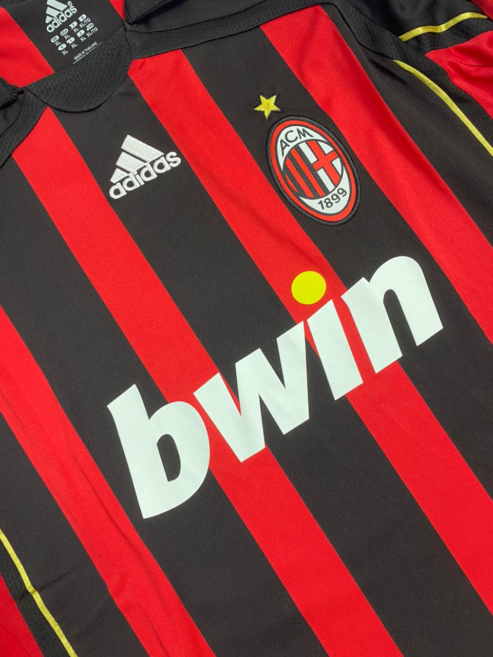 AC Milan 2006/2007 UCL Home Retro Vintage - Ricardo Kaka #22 Mens Jersey