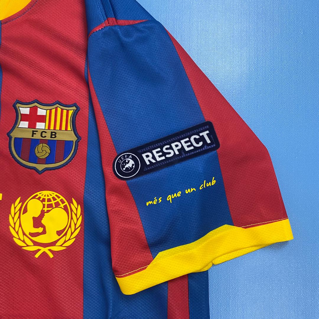 Fc Barcelona 2010/2011 Champions League Home jersey - Messi #10 Mens