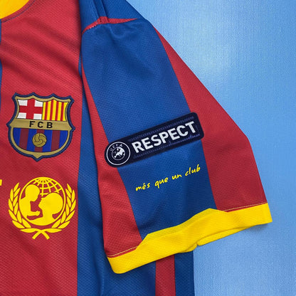 Fc Barcelona 2010/2011 Champions League Home jersey - Messi #10 Mens