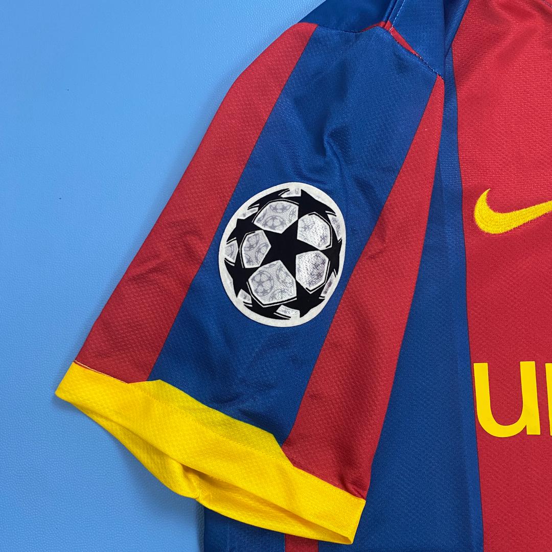 Fc Barcelona 2010/2011 Champions League Home jersey - Messi #10 Mens