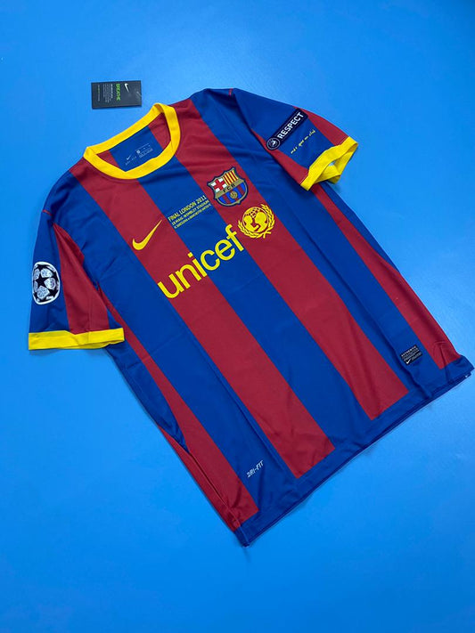 Fc Barcelona 2010/2011 Champions League Home jersey - Messi #10 Mens
