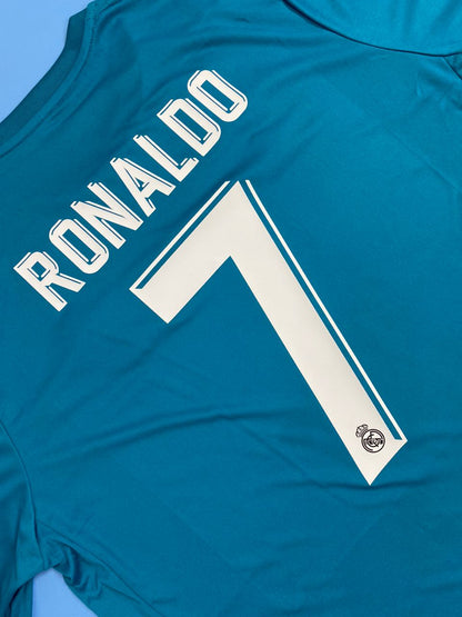 Real Madrid Champions League 2017/2018 Shirt - Ronaldo #7 Mens Jersey