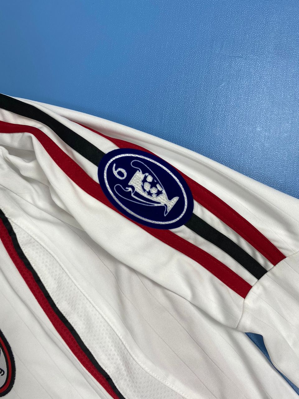 AC Milan 2006-2007 Kaka #22 White Away Long Sleeve Final Soccer Mens Jersey