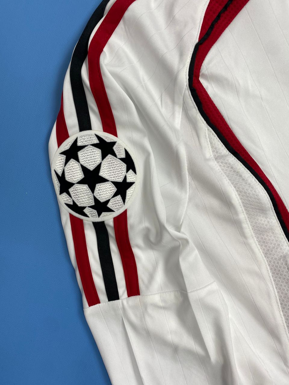 AC Milan 2006-2007 Kaka #22 White Away Long Sleeve Final Soccer Mens Jersey
