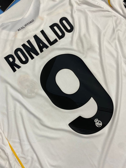 Cristiano Ronaldo #9 jersey REAL MADRID 2009/2010 Champions League Home Jersey