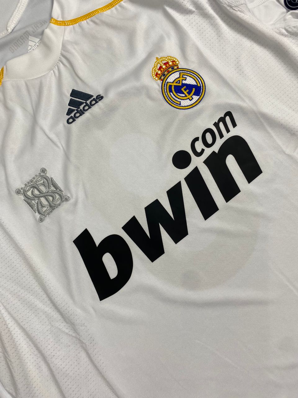 Cristiano Ronaldo #9 jersey REAL MADRID 2009/2010 Champions League Home Jersey