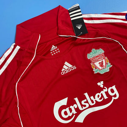 FC Liverpool 2006/2007 UEFA Soccer Football Shirt Jersey - Gerrard #8 Mens Jersey