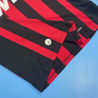 AC Milan 2009/2010 UCL home jersey - Ronaldinho #80 Mens jersey