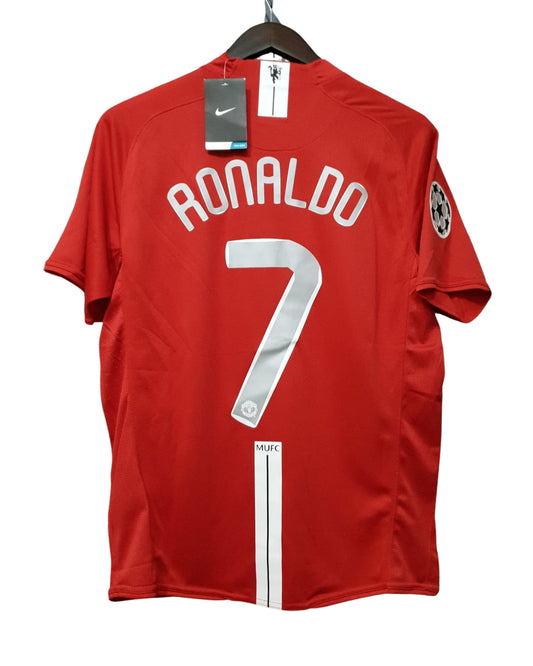 Manchester United 2008 Jersey UCL Final Home Shirt - Cristiano Ronaldo #7