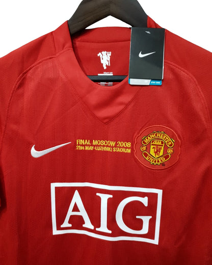 Manchester United 2008 Jersey UCL Final Home Shirt - Cristiano Ronaldo #7