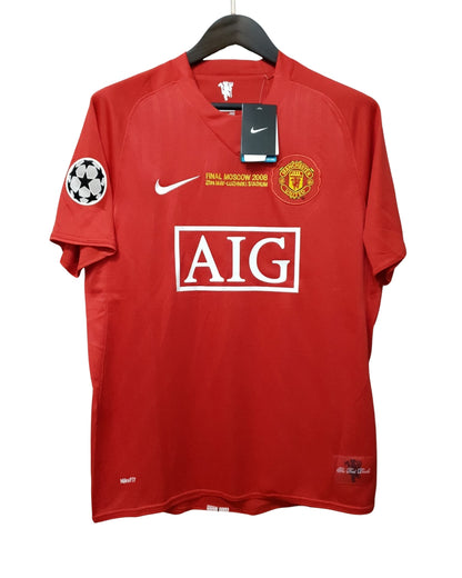 Manchester United 2008 Jersey UCL Final Home Shirt - Cristiano Ronaldo #7