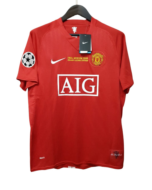 Manchester United 2008 Jersey UCL Final Home Shirt - Cristiano Ronaldo #7
