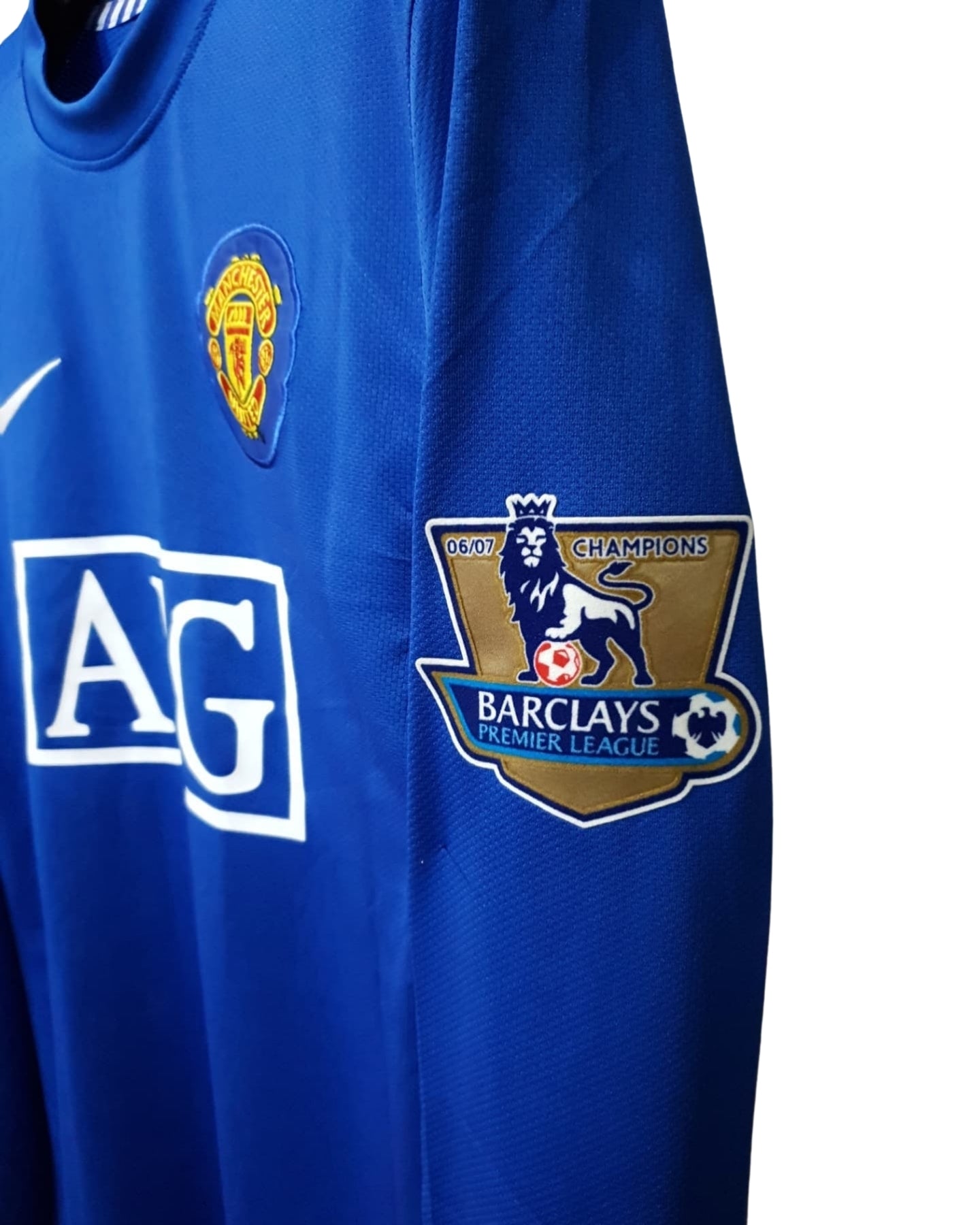 Manchester United 2007/2008 Long Sleeve - Cristiano Ronaldo#7 Jersey Away