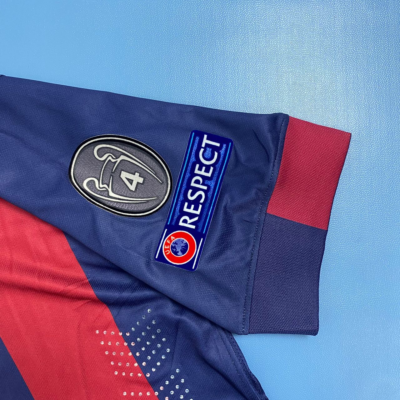 FC Barcelona 2014-2015 Home Retro Champions League Edition - Messi #10 Jersey