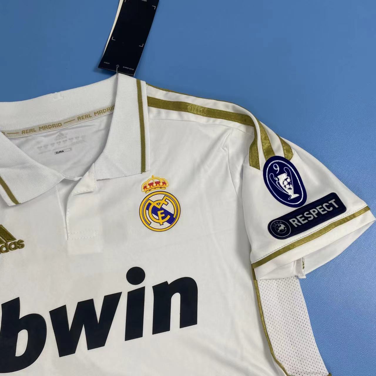 Real Madrid 2011/12 UEFA Champions League Kids Youth Home Kit - Cristiano Ronaldo #7