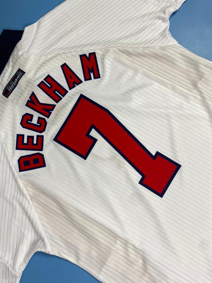 Retro David Beckham England 1996/97 Home Mens Jersey