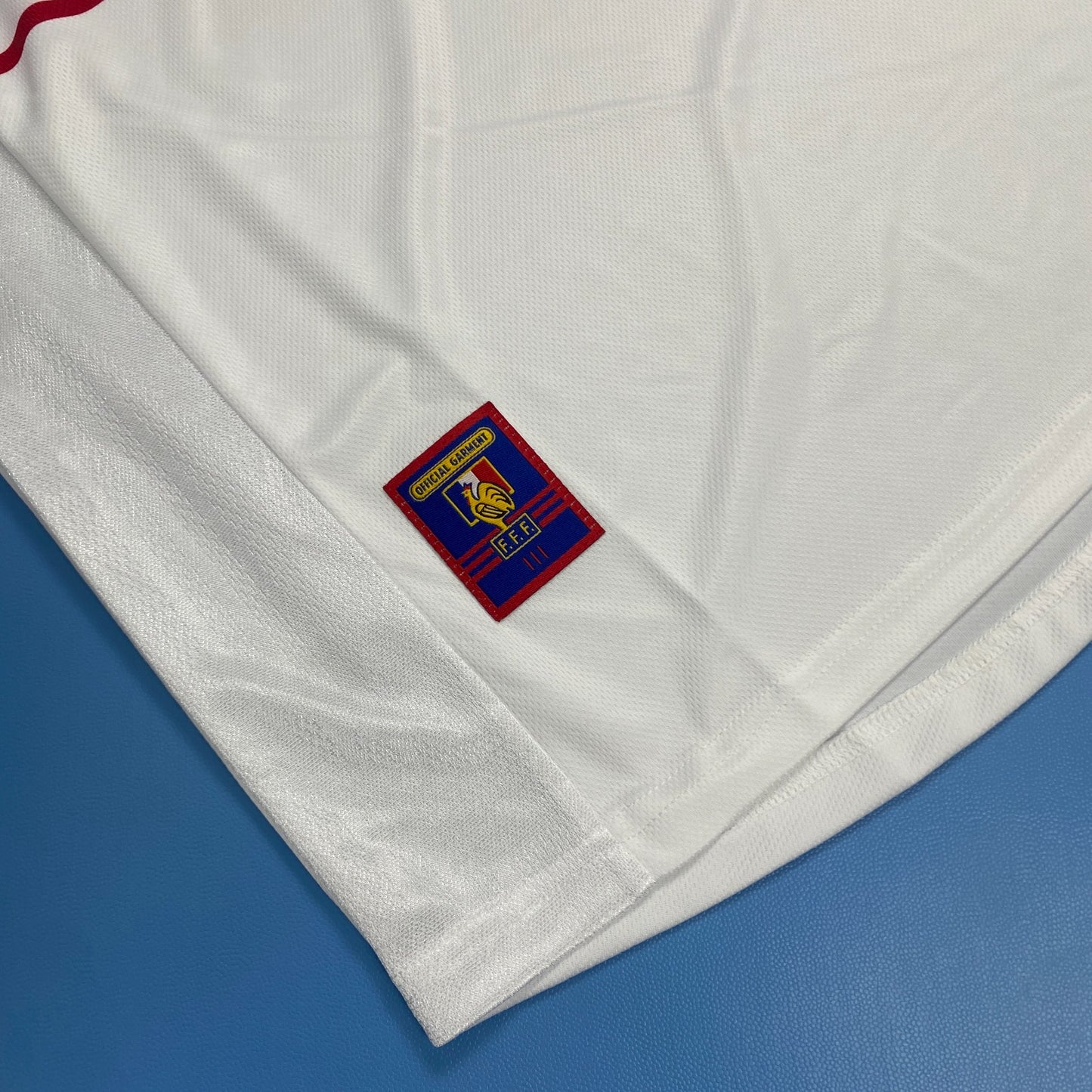 Henry 12 France Mens Jersey 1998 White Retro Football Away