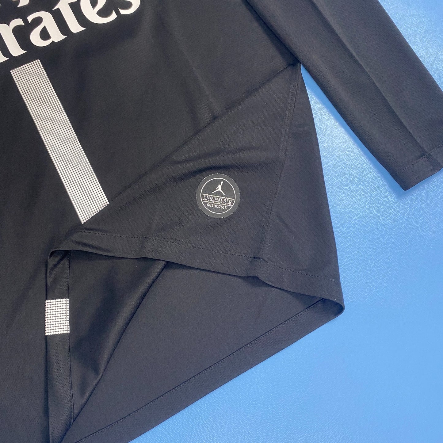 Neymar JR 10 PSG Black Mens Jersey 2018-2019 Champions League Long Sleeve