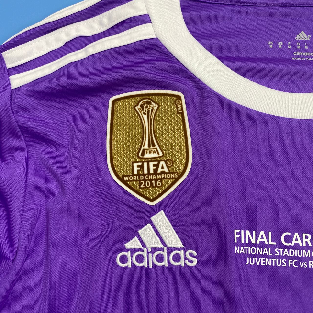 Real Madrid 2016-2017 UEFA Long Sleeve - Ronaldo #7 Purple Jersey