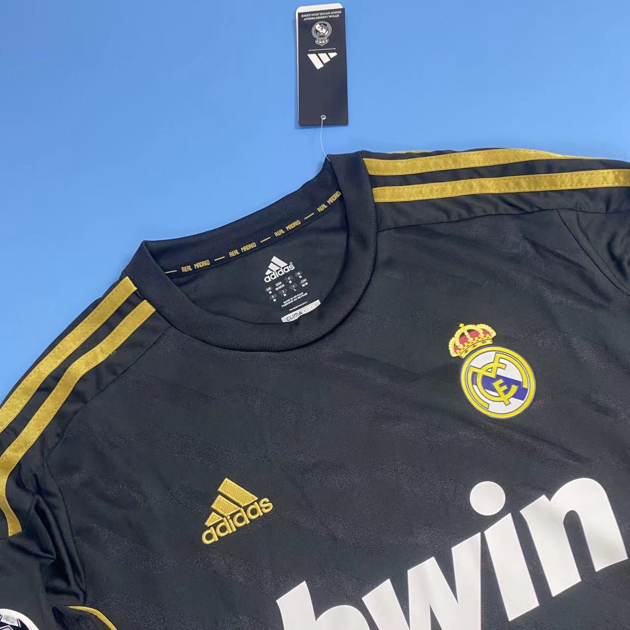 Real Madrid 2011-12 Away Long Sleeve Soccer Ronaldo 7 Jersey