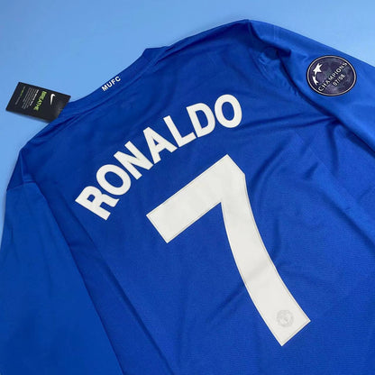 Manchester United 2007/2008 Long Sleeve - Cristiano Ronaldo#7 Away Jersey
