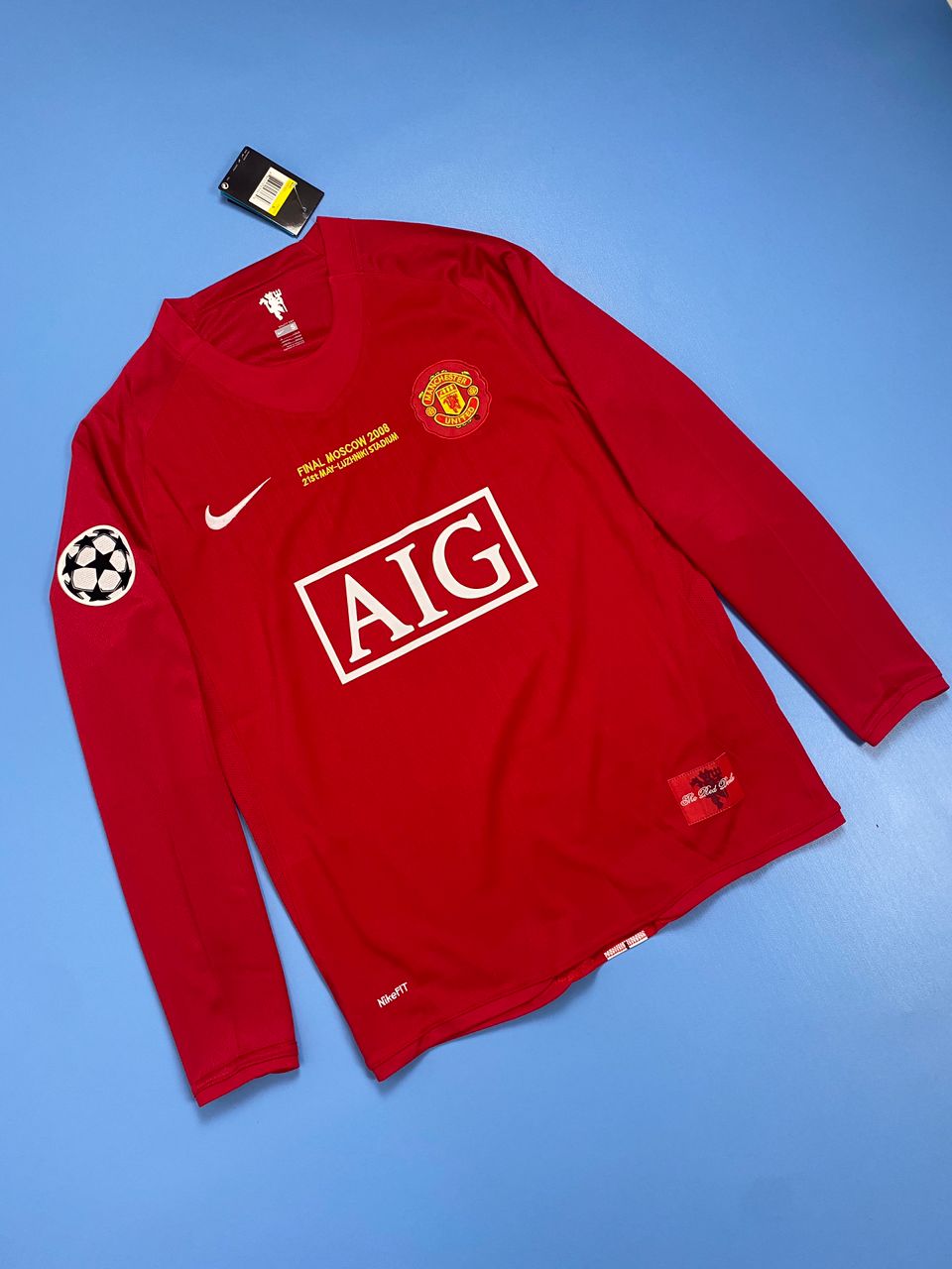 Manchester United 2008 UCL Final - Cristiano Ronaldo #7 Red Jersey