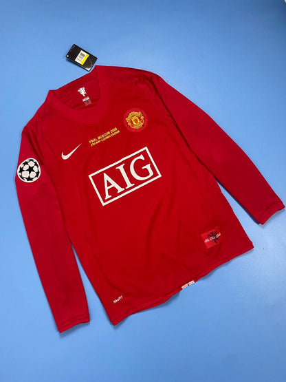 Manchester United 2008 UCL Final - Cristiano Ronaldo #7 Red Jersey