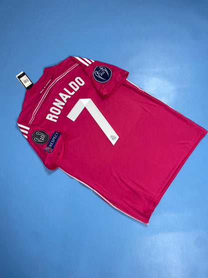Vintage Football Shirt Away 2014/15 Real Cristiano Ronaldo Mens jersey