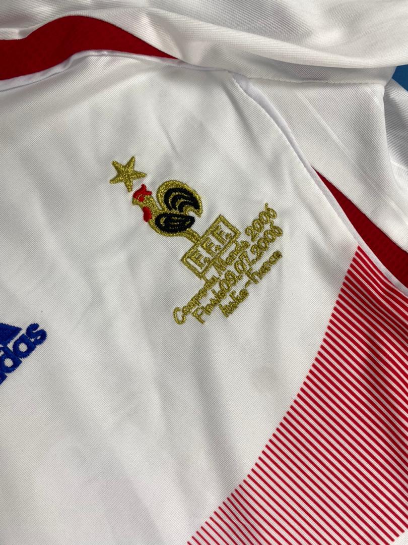 Zidane 10 France 2006 2007 White Kids Youth Kit