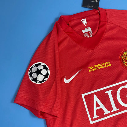 Manchester United 2008 Jersey UCL Final Home Kids Youth size - Cristiano Ronaldo #7