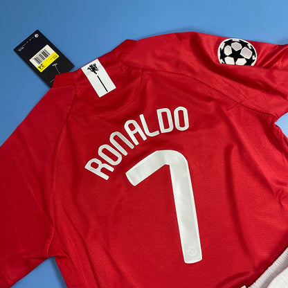 Manchester United 2008 Jersey UCL Final Home Kids Youth size - Cristiano Ronaldo #7