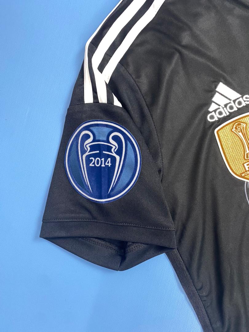 Real Madrid 2014-2015 UCL Long Sleeve Black Dragon - Cristiano Ronaldo #7 Mens jersey